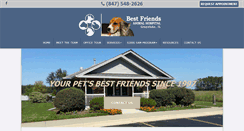 Desktop Screenshot of bestfriendsgrayslakevets.com